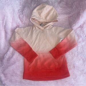 🎀5/$25🎀 girls small pink peach ombré hoodie dicks sporting goods